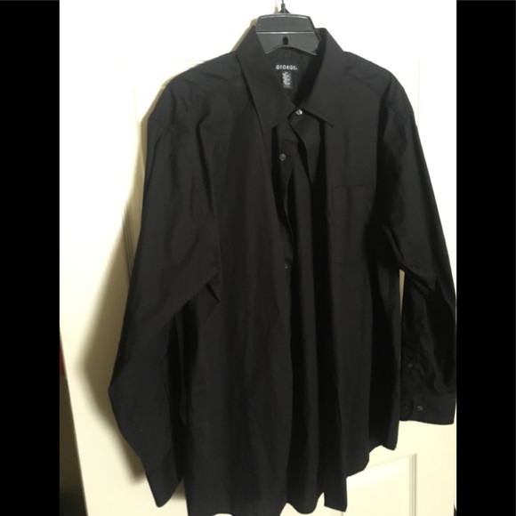 Good Looking Assertive Black Dress Shirt - Picture 7 of 7